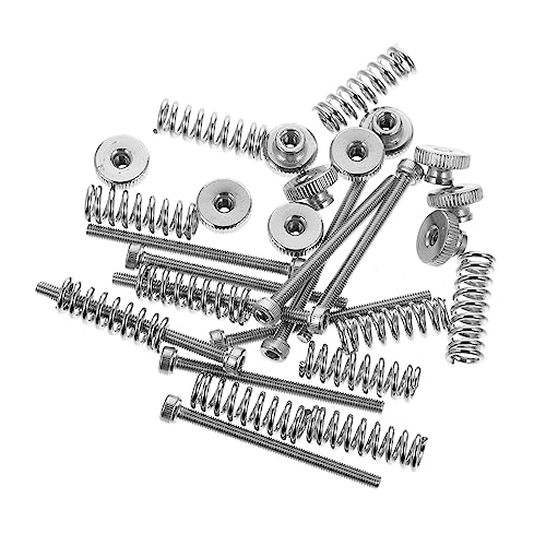 Mobestech Robustes Nivellierungskomponenten-kit Für Die Heißbettplattform Des 3d-druckers 10-teiliger Federknopf Und Mutter Für Präzise Ausrichtung von Mobestech