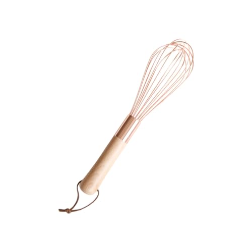 Mobestech Rosenholzgriff Edelstahl Schneebesen Handmixer Manueller Eierschläger für Saucen Sahne Teig Ergonomisch Robust Vielseitig für Backen und Kochen Mobestech Rosenholzgriff Edelstahl Schneebesen Handmixer Manueller Eierschläger für Saucen Sahne Teig Ergonomisch Robust Vielseitig für Backen und Kochen von Mobestech