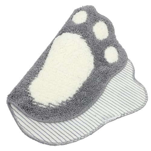 Mobestech Rutschfester Wolkenförmiger Türvorleger Wasserdichter Badezimmerteppich Hellgrau Absorbierender Home Carpet Für Eingang und Badbereich Mobestech Rutschfester Wolkenförmiger Türvorleger Wasserdichter Badezimmerteppich Hellgrau Absorbierender Home Carpet Für Eingang und Badbereich von Mobestech