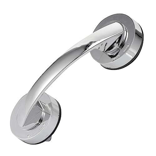 Mobestech Sauggriff Haltegriff Saugnapf Selbstklebender Badezimmergriff aus Kunststoff Rutschfester Griff für Senioren Türen Fenster kein Bohren Mittelgroß Silberfarben Mobestech Sauggriff Haltegriff Saugnapf Selbstklebender Badezimmergriff aus Kunststoff Rutschfester Griff für Senioren Türen Fenster kein Bohren Mittelgroß Silberfarben von Mobestech