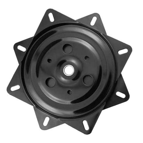 Mobestech Schwarzer Möbel Drehbeschlag Drehplatte für Barhocker Stuhl mit Stabilem Lager Einfacher Einbau Robustes Metall Drehmechanismus für Vielseitige Sitzmöbel Mobestech Schwarzer Möbel Drehbeschlag Drehplatte für Barhocker Stuhl mit Stabilem Lager Einfacher Einbau Robustes Metall Drehmechanismus für Vielseitige Sitzmöbel von Mobestech