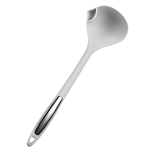 Mobestech Silikon Ölabscheider Löffel Fettfilter Suppenkelle Küchenutensil für Fettfreie Suppe Hitzebeständig Langlebig mit Praktischem zur Aufbewahrung für Gesundes Kochen und Mobestech Silikon Ölabscheider Löffel Fettfilter Suppenkelle Küchenutensil für Fettfreie Suppe Hitzebeständig Langlebig mit Praktischem zur Aufbewahrung für Gesundes Kochen und von Mobestech