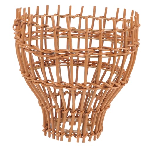 Mobestech Simulierter Rattan Lampenschirm Handgefertigt Dekorativer Pendelleuchten Lampenüberzug Rustikal Robust für Schlafzimmer Wohnzimmer Restaurant Hotel Büro Natürlicher Look Blendfrei Mobestech Simulierter Rattan Lampenschirm Handgefertigt Dekorativer Pendelleuchten Lampenüberzug Rustikal Robust für Schlafzimmer Wohnzimmer Restaurant Hotel Büro Natürlicher Look Blendfrei von Mobestech
