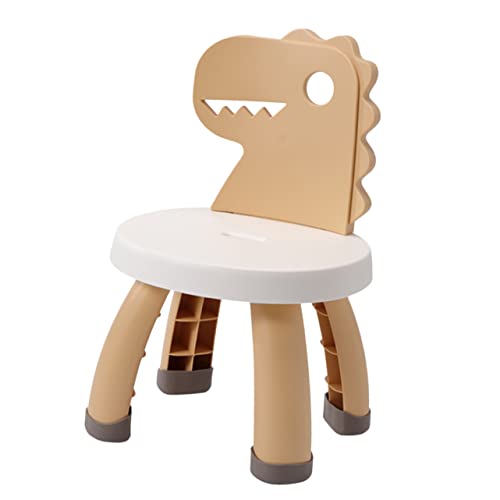 Mobestech Sitzhocker Kinderzimmer Kleiner Kleinkindstuhl Anti Fall Hocker Rückenhocker Vorschulstuhl Dinosaurier Kindergartenstuhl Kinderstühle Für Jungen Und Bodenmatte Aus PVC von Mobestech