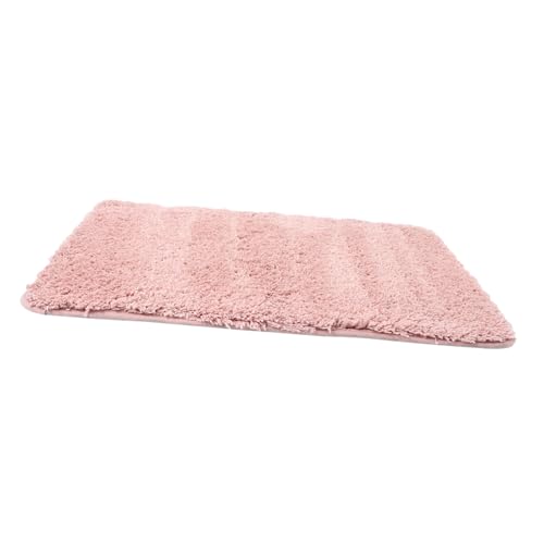 Mobestech Super Saugfähiger Badezimmerteppich Rutschfestes Polyestermaterial Wasserabsorbierende Matte für Dusche und Bad Dekorative Bodenmatte Waschbar und Langlebig von Mobestech
