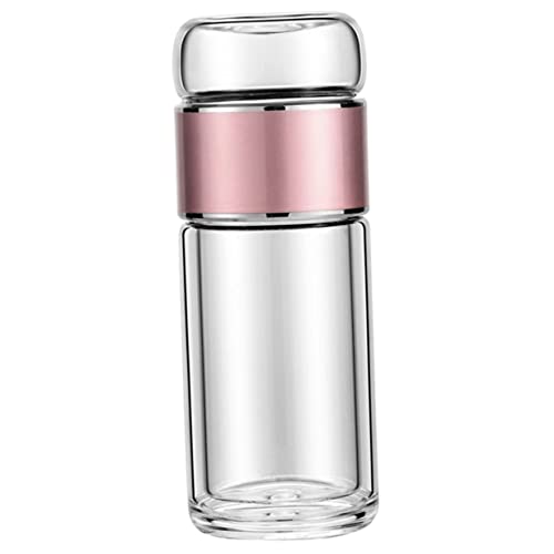 Mobestech Teeflasche aus mit Infuser und Deckel Tragbar Auslaufsicher für Heißen Tee und Getränke Design für Zuhause und Unterwegs von Mobestech