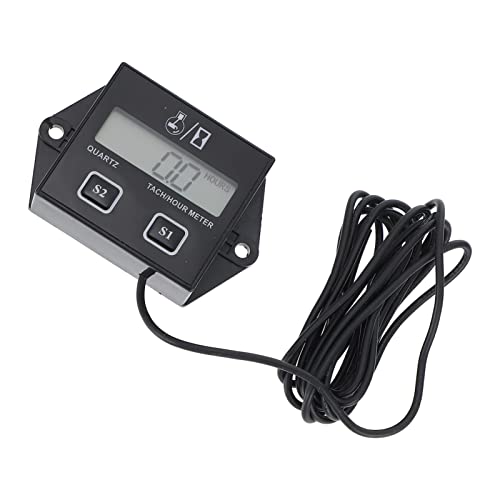 Mobestech 1Stück Digitaler Drehzahlmesser für Benzinmotoren mit Lcd-anzeige Wartungserinnerung und Eingebauter Batterie Geeignet für Motorräder Rasenmäher und Kettensägen Mobestech 1Stück Digitaler Drehzahlmesser für Benzinmotoren mit Lcd-anzeige Wartungserinnerung und Eingebauter Batterie Geeignet für Motorräder Rasenmäher und Kettensägen von Mobestech