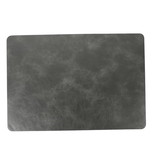 Mobestech Tischset Aus Pu-Material Rechteckige Geschirrmatte Für Esstisch Hitzebeständige Schüsselmatte Moderne Tischsets Als Küchenzubehör Und Esstischdekor von Mobestech