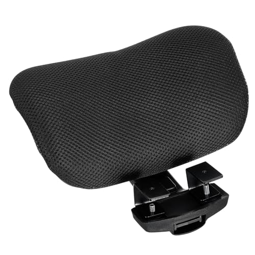 Mobestech Verstellbare Bürostuhl Kopfstütze Nackenstütze Stuhl Kopfkissen zur Nackenentlastung und Komfortsteigerung Einfache Montage Schwarz Kompatibel mit Computerstuhl Ergonomisches von Mobestech