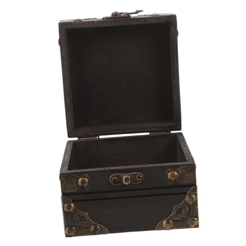 Mobestech Vintage Holz Schmuckbox mit Retro Design Elegante Aufbewahrungsbox mit Robustem Verschluss Vielseitig Nutzbar für Schmuck und Kleinteile Praktische für Zuhause und Mobestech Vintage Holz Schmuckbox mit Retro Design Elegante Aufbewahrungsbox mit Robustem Verschluss Vielseitig Nutzbar für Schmuck und Kleinteile Praktische für Zuhause und von Mobestech