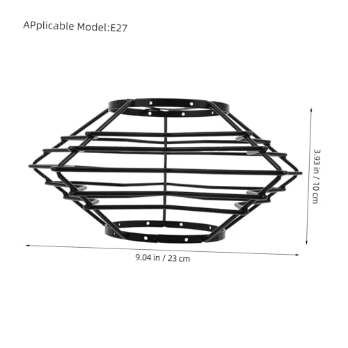 Mobestech Vintage Metall Lampenschirm Drahtgestell Sternform DIY Lampenschirm Halterung Robust Vielseitig für Decken- Wand Tischlampen Eleganter Einfacher Aufbau für Wohn Schlafzimmer von Mobestech