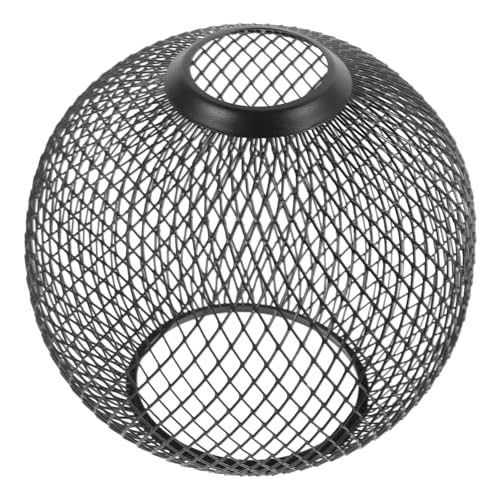 Mobestech Vintage Metall Lampenschirm Hohl Design Retro Industriestil Ersatz Abdeckung für Pendelleuchte Wohnzimmer Bar Küche von Mobestech