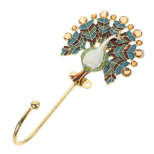 Mobestech Vintage Peacock Garderobenhaken Metall Wandhaken Retro Schlüssel und Handtuchhalter für Küche Bad Flur Innenbereich Mobestech Vintage Peacock Garderobenhaken Metall Wandhaken Retro Schlüssel und Handtuchhalter für Küche Bad Flur Innenbereich von Mobestech
