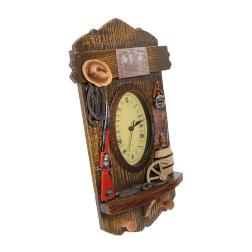 Mobestech Vintage Wanduhr im Mediterranen Stil Kreative Wanddekoration für Wohnzimmer und Schlafzimmer Geräuschlos Langlebig Vielseitig Einsetzbar ohne Batterie Mobestech Vintage Wanduhr im Mediterranen Stil Kreative Wanddekoration für Wohnzimmer und Schlafzimmer Geräuschlos Langlebig Vielseitig Einsetzbar ohne Batterie von Mobestech
