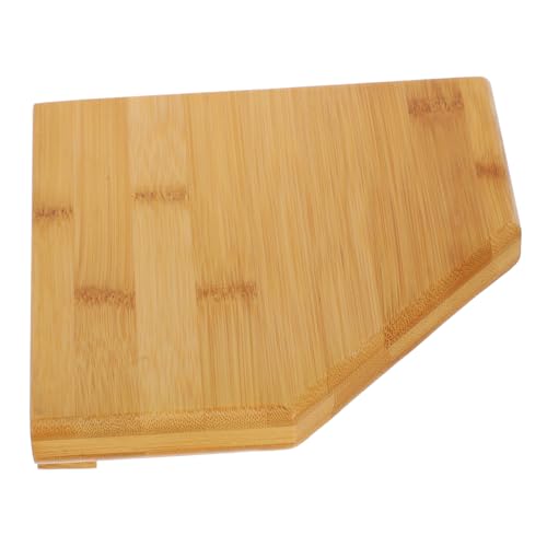 Mobestech Wandmontagedlaie wandorganisator Rustikales Wandregal Holzwandregal Eckregale für die Wand Badezimmerlagerregal Wandschelfregal hängendes Eckregal kleines Eckregal Bambus von Mobestech