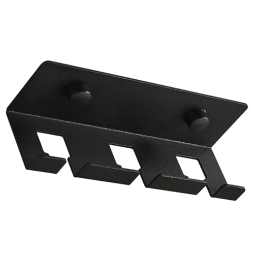 Mobestech Wandmontierter Kabelhaken aus Aluminium Multifunktionaler Steckdosen Halter für Ordentliche Aufbewahrung von Ladekabeln für Zuhause Schwarz Fach Mobestech Wandmontierter Kabelhaken aus Aluminium Multifunktionaler Steckdosen Halter für Ordentliche Aufbewahrung von Ladekabeln für Zuhause Schwarz Fach von Mobestech
