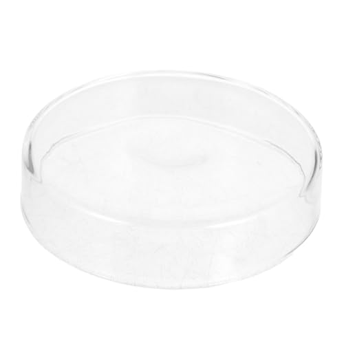 Mobestech Windgeschützte Glas-Hurricane-kerzenhülle Transparenter Zylindrischer Lampenschirm für Sicheren Flammenhalt Staub Zugluftgeschützte Kerzenhalter-verlängerung für Wohn von Mobestech
