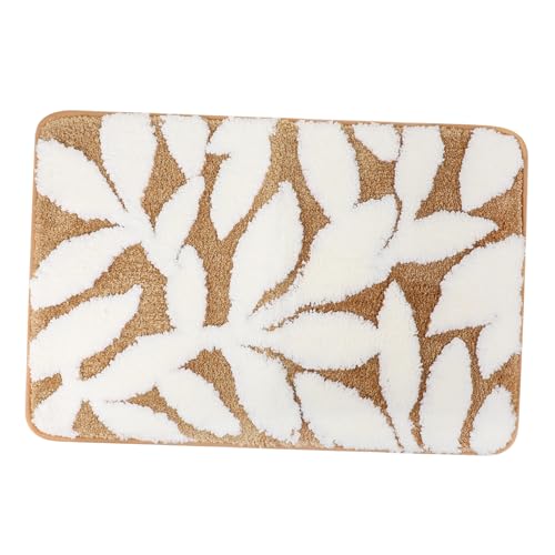 Mobestech rutschfeste Saugfähige Badematte mit Weicher Oberfläche und Starkem Gummirücken Dicke Bodenmatte für Badezimmer Flauschiger Badvorleger in Khaki für Haustüren und Duschen Mobestech rutschfeste Saugfähige Badematte mit Weicher Oberfläche und Starkem Gummirücken Dicke Bodenmatte für Badezimmer Flauschiger Badvorleger in Khaki für Haustüren und Duschen von Mobestech