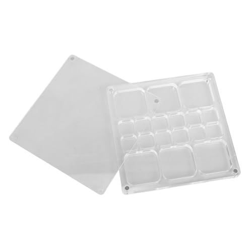 Muschel Aufbewahrungsbox Mini Steine Display Rahmen mit Design für Schmuck und Kleine Kunstwerke zur Präsentation und Aufbewahrung von Mobestech