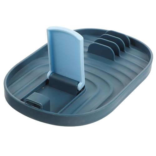 Topfdeckelhalter und Löffelablage Multifunktionales Küchenutensil Organizer aus Platzsparend für Topfdeckel Pfannen und Küchenutensilien zu Reinigen und Tragbar von Mobestech