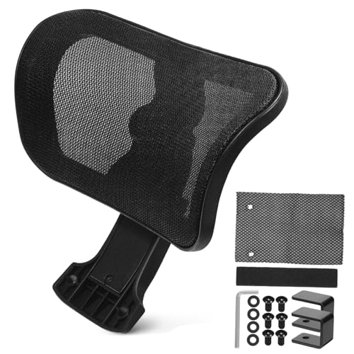 Verstellbare Kopfstütze für Bürostühle Universeller Aufsatz für Gaming Stühle Ergonomische Unterstützung für Kopf und Nacken Einfache Installation für Büro und Home von Mobestech
