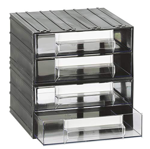 Modulare Kommode Mobil Kunststoff Modell T/43-4 Schubladen von Mobil Plastic