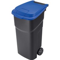 rothopro Abfalltonne ATLAS, 100 l, Deckel blau von rothopro