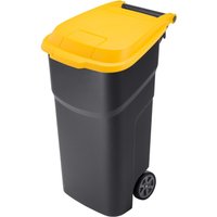 rothopro Abfalltonne ATLAS, 100 l, Deckel gelb von rothopro