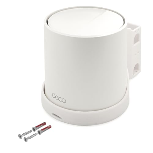 3X Wandhalterung passend für TP-Link Deco X50 AX3000 Mesh WLAN Router Halter von Mobilefox