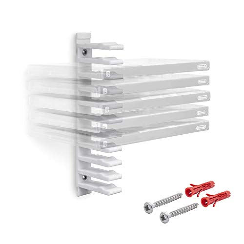 Floating Wandhalterung Modular Halterung Träger Weiß passend für Nintendo Switch Spiele von Mobilefox