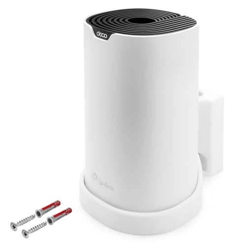 Wandhalterung passend für TP-Link AC1900 Deco S7 WLAN Router 2 Stück mit Kabelmanagement Wandhalterung passend für TP-Link AC1900 Deco S7 WLAN Router 2 Stück mit Kabelmanagement von Mobilefox