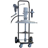 SAMOA PM Druckluft-Abschmiergerät für 50 kg Metallgebinde mit Ø 360-405 mm von SAMOA