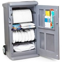 Notfall-Set Medium im Caddy, Öl, Aufnahmekapazität 102 l von Denios