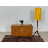 60Er Jahre Kommode Anrichte Schrank Wohnzimmerschrank Vintage Cabinet von MobiliarBerlin
