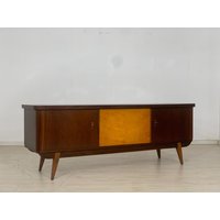 Midcentury Sideboard Anrichte Kommode Wohnzimmerschrank Vintage von MobiliarBerlin