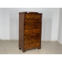 Prächtiger Biedermeier Schrank Kommode Wohnzimmerschrank Wäscheschrank Antik Um 1880 von MobiliarBerlin