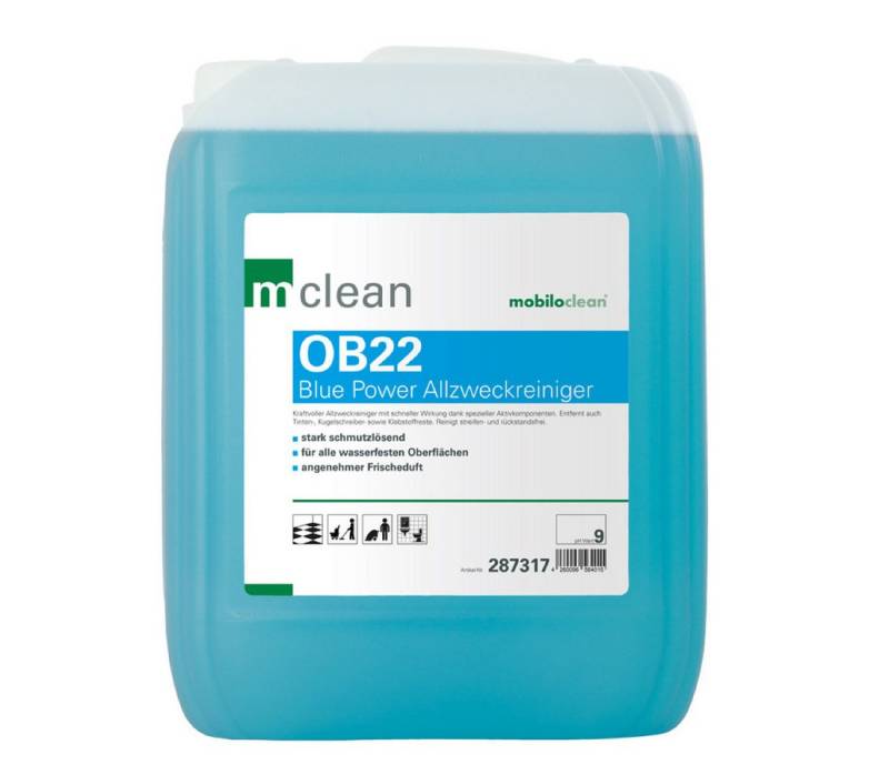 Mobiloclean mclean OB22 BluePower Kraftvoller Allzweckreiniger Fussbodenreiniger Mobiloclean mclean OB22 BluePower Kraftvoller Allzweckreiniger Fussbodenreiniger von Mobiloclean