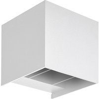 Mobilux Cube LED Wandleuchte IP65, 1. Generation weiß von Mobilux