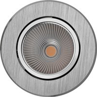 Mobilux MOBiDIM COB Classic R 9 W LED Einbaustrahler 3000 K, Alu gebürstet, poliert von Mobilux