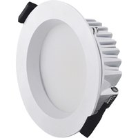 Mobilux MOBiDIM SMD IP44 R110 13 W LED Einbaustrahler, Colorswitch weiß von Mobilux