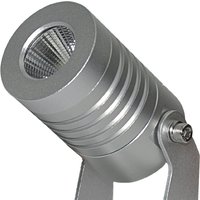 Mobilux Mini LED Erdspießstrahler Silber von Mobilux