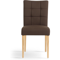 Mobitec Carré Stuhl Ohne Armlehne Eiche matt lackiert von Mobitec