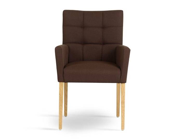 Mobitec Carré Stuhl mit Armlehne Eich matt lackiert von Mobitec