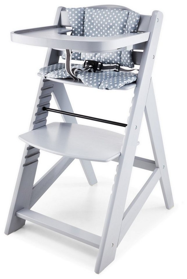 Moby-System Kinderstuhl WOODY Kinderstuhl - Grau von Moby-System
