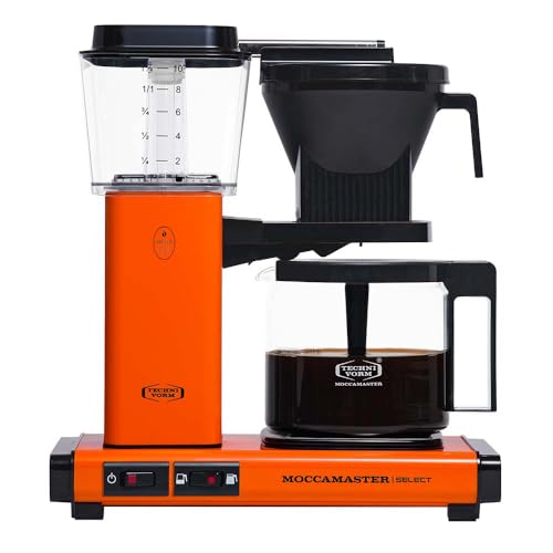 Moccamaster KBG Select, Kaffeemaschine Filter, Filter, Kaffeemaschine, Orange von Moccamaster