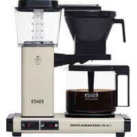 Moccamaster Filterkaffeemaschine "KBG Select off-white", 1,25 l Kaffeekanne, Papierfilter, 1x4 von Moccamaster