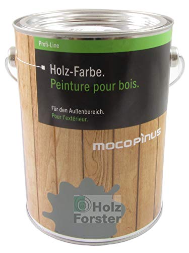 MOCOPINUS Lignucolor für Außen F-RAL 9005 Schwarz, 2,50 Liter von MocoPinus