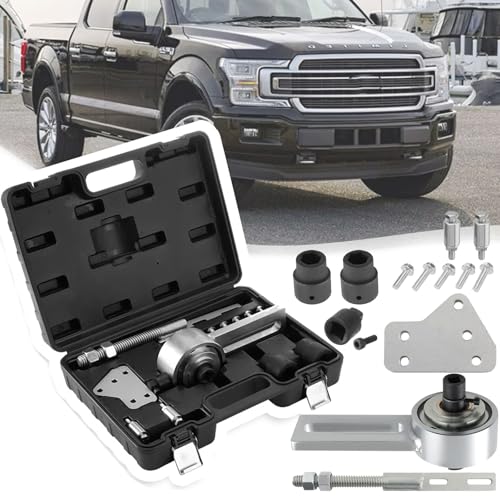 Drehmoment Vervielfältiger Satz, Drehmomentverstärker Werkzeug Entfernen Kurbelwellenriemenscheibe für Ford 1.0 2.0 ECOBOOST Duratec OEM 303-1611 303-1611-01 303-1611-02 1:5 Drehmomentmultiplikator von Mocoli