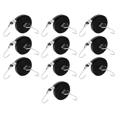 10 Pack Regulierbare Elastikkautschukkabel Mit Hakenwetterbeständigem Bungees Riemen Für Camping Wanderräder Freien Bungees Kabel 10 Pack Regulierbare Elastikkautschukkabel Mit Hakenwetterbeständigem Bungees Riemen Für Camping Wanderräder Freien Bungees Kabel von Mocoocouture