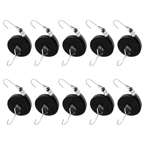 10 Pack Regulierbare Elastikkautschukkabel Mit Hakenwetterbeständigem Bungees Riemen Für Camping Wanderräder Freien Bungees Kabel 10 Pack Regulierbare Elastikkautschukkabel Mit Hakenwetterbeständigem Bungees Riemen Für Camping Wanderräder Freien Bungees Kabel von Mocoocouture